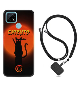 Realme C11 C21 C21Y C25Y C11 2021 Kılıf Boyun Askılı Silikon Catrudo 1679