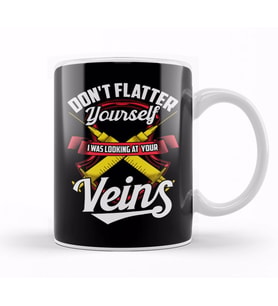 Don t Flatter Yourself I Was Looking At Your Veins Kupa Bardak Porselen