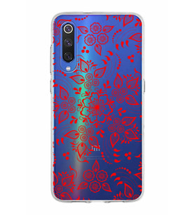Xiaomi Mi 9 Uyumlu Kapak Nostalji Desen Tasarımlı Şeffaf Silikon Kılıf