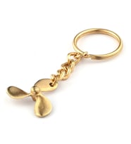 Denizci Pervane 3D Anahtarlık Gold ''NewLifePromosyon'' MDL11