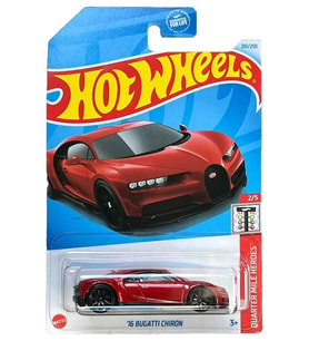 Hot Wheels ‘16 Bugatti Chiron Quarter Mile Heroes 2024