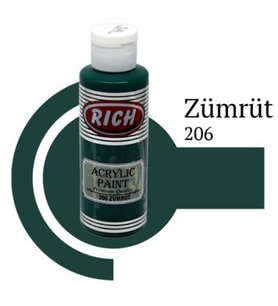 Rich Master Akrilik Boya 120 cc. 206 Zümrüt 