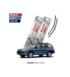 Subaru Forester 2005 Model Bosch Aeroeco Muz Silecek Takımı