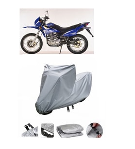 Kanuni Enduro 200  Gri Motosiklet Brandası ARKA ÇANTA UYUMLU DEĞİLDİR