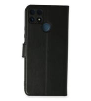 Realme C25 Kılıf Trend S Plus Kapaklı Kılıf - Siyah