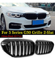 Bmw 5 Serisi G30 F90 Ön Panjur Piano Black M5 Izgara Böbrek