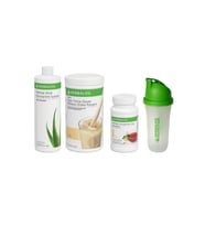 Başlangıç Seti 2 1 Vanilyalı Shake Limon 50gr Çay Aloe Hek1083