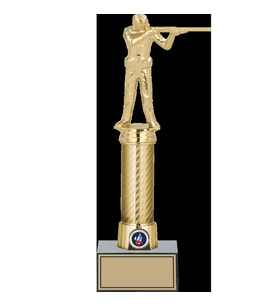 ODAK KUPA - Figürlü Kupalar - Atıcı Figürlü Kupalar FG-008 B - 32 cm