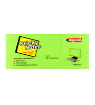 Bigpoint Yapışkanlı Not Kağıdı 3'lü 40x50mm Neon Yeşil x 4 Paket