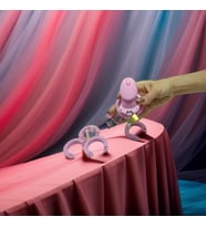 ERKEK BEKARET KİLİDİ-KAFESİ SİLİKON PEMBE  SMALL (Pudra Pembe)