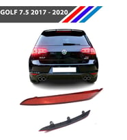 Golf 7.5 Arka Tampon Reflektörü - Sol