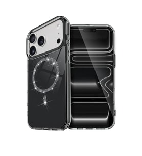 iPhone 17 Pro Live Diamond Magsafe Kapak - Siyah