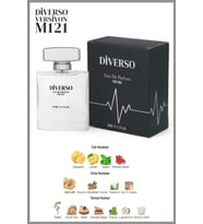 DİVERSO M121 ERKEK PARFÜM EDP 50 ML ODUNSU & AROMATİK  T.C. Sağlık Bakanlığı ÜTS KAYITLI