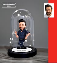 KİŞİYE ÖZEL  POLİS TASARIMLI IŞIKLI KARİKATÜR FANUS BİBLO FN103