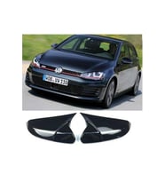 Volkswagen Golf 7 Araca Özel Batman Yarasa Ayna Kapağı Pianoblack