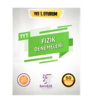Karekök Yayınları FİZİK DENEME TYT 50Lİ YENİ (Çok Renkli)