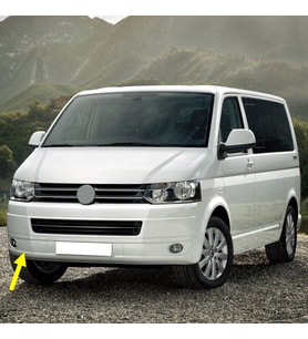 VW Caravelle T6 2010-2015 Ön Tampon Sağ Sis Farı Kapağı 7E5807490D