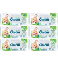 Önlem Islak Havlu Mendil 90 Yaprak Botanika Özlü (6 Lı Set) Plastik Kapaklı 540 Yaprak
