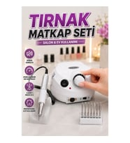 Düşük Gürültülü Tırnak Freze Matkap Seti Profesyonel Salon ve Ev Kullanımı İçin Alüminyum Gövdeli