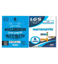 8. Sınıf Güçlendiren Matematik Soru Bankası Ve LGS Matematik Denemeleri