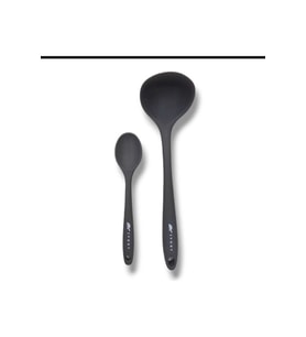 2'li silikon set  1 kepçe 1 kaşık (20cm)