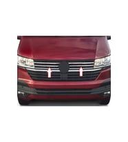 Vw T6.1 Uyumlu Ön Panjur 4 Parça Krom 2020
