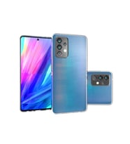 Samsung Galaxy A72 Uyumlu Kılıf Zore Süper Silikon Kapak (Renksiz)