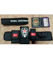 ÖZEL GÜVENLİK TESİSAT BEL KILIFI(+)ÖZEL GÜVENLİK ROZETLİ CÜZDANI(+)ÖZEL GÜVENLİK PALASKASI (3-AD) URUN,SATINAL,SIVILE SATILMAZ.