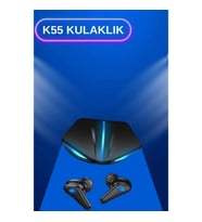 Mey İthalat® Kadınlar İçin Dokunmatik Ekran Akıllı Saat ve Gamer Kablosuz Bluetooth Kulaklık ANC Öze