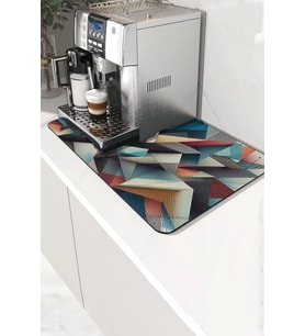 Valerine Life Kahve Makinesi Matı Su Geçirmez Yıkanabilir Çaycı, Çay Espresso Pad 35x45cm 27240103