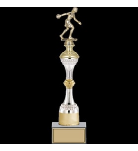 ODAK KUPA - Figürlü Kupalar - Bowling Kadın Figürlü Kupalar FG-032 B - 42 cm