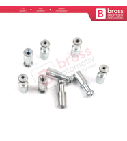 BCR007 Cam Kriko Kablo Halat Uç Pimi Tutma Perçini 5.5x16/1.7 mm 100 Adet