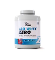 Zeus Nutrition ISO WHEY ZERO 2300GR-Çilek-Aroma-Shaker Hediye (Yeşil-Lila)
