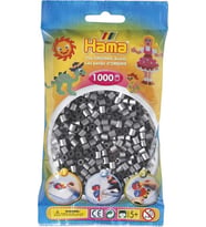 Hama Midi Boncuk 1.000'lik - Gümüş