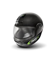 FULLFACE KASK KARBON SİYAH-YEŞİL (M)
