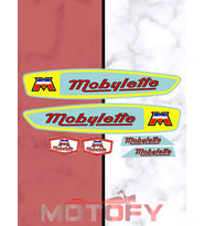 MOBYLETTE MOTOBECANE DEPO STİCKER YAZI SETİ  ETİKET