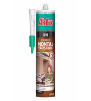 Akfix 610 Ekspres Montaj Yapıştırıcı Sıvı Çivi 310ml Şeffaf