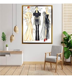 Altın  Çerçeveli tablo n132