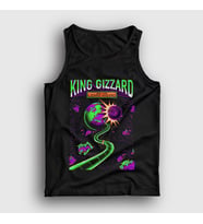 Presmono Unisex Siyah Stadthalle King Gizzard And The Lizard Wizard Atlet 493468tt