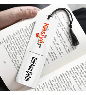 İsme Özel Kasiyer Kitap Ayracı