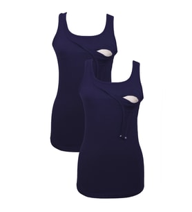 LuvmaBelly MYRA1504_1504 Emzirme atlet seti (Haki-Lacivert)