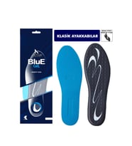 BG192  Yumuşak Masaj Noktalı, Memory Foam Ayakkabı Tabanı, Klasik Ayakkabılar İçin İç Tabanlık (Siyah)
