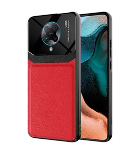 Xiaomi Poco F2 Pro Kılıf Parlak TPU Emiks Kapak (Kırmızı)