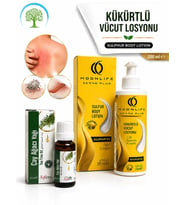 Moonlife Kükürtlü Vücut Losyonu 200 ml & Softem Çay Ağacı Yağı 20 ml