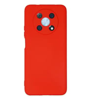 Newface Huawei Nova Y90 Kılıf Nano içi Kadife Silikon - Kırmızı