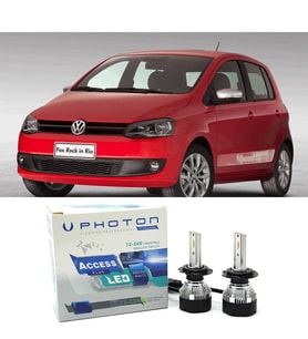 Vw FOX Uzun+Kısa Far Ampulü H4 Access Yeni Seri Beyaz 2009-2015