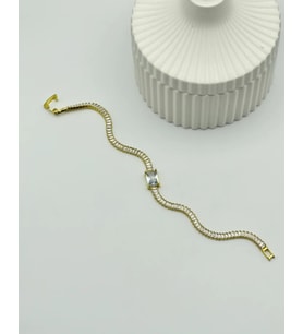 Xuping Ymz Gold Su Yolu Baget Bileklik 25-ymzb121