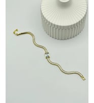 Xuping Ymz Gold Su Yolu Baget Bileklik 25-ymzb121