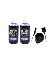 Jeans Color Saç Boyası Mavi 250ml 2 Adet + Boya Kabı Seti