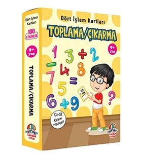 9+ Yaş Toplama Çıkarma - Dört Işlem Kartları 